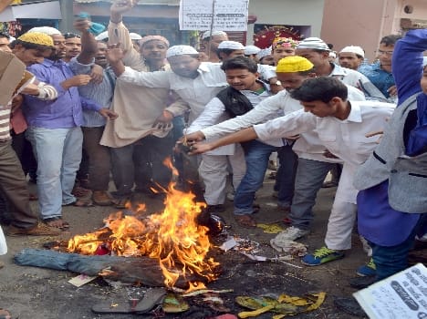 Religious Comment protest