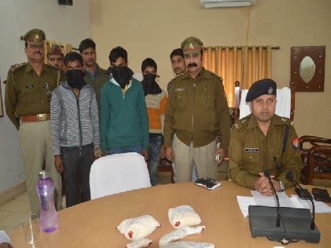 thieves have been arrested in mathura