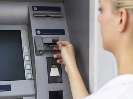 thieves set fire in ATM 