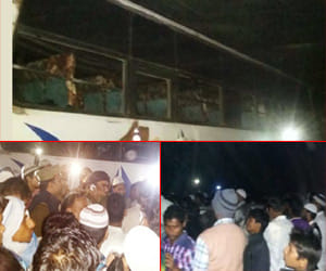 High tension wire broken, GT Road jam