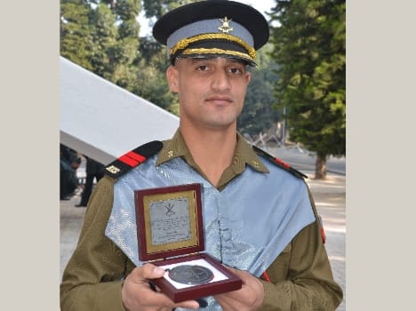 Indian military academy passing Out parade sunil rana from palampur get coas bronze medal.