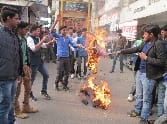  Aryan female college Administration blew effigy