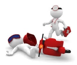 two injured in road accident