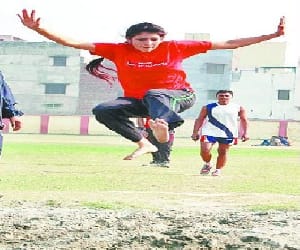 Deepak Yadav and Shahnaz Deep Kaur best athlete