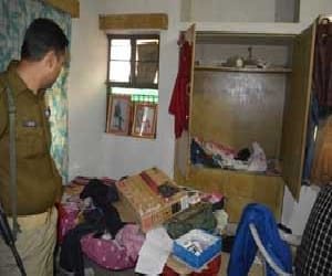 theft in police inspector house.