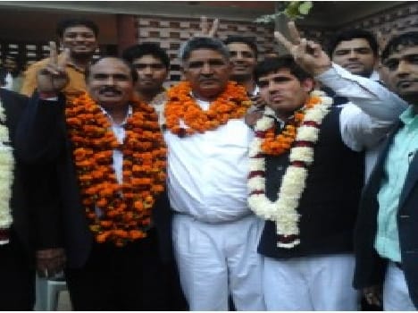 brijendra elected bar president