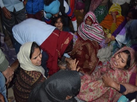 Supporters of the death of the chief candidate of police beating 