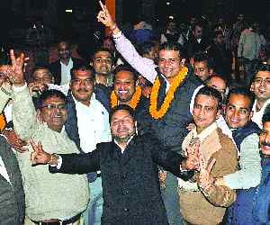 Sunil toni became District Bar Association president