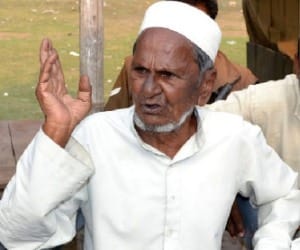 Hashim Ansari speaks about Ayodhya issue.
