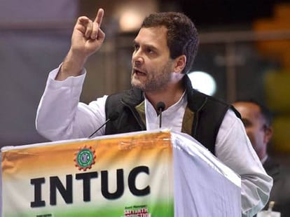 rahul alleged wrong to undermine the labor law