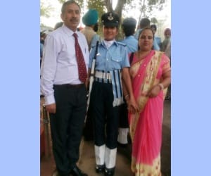uttarakhand three girl become flying officer in air force.