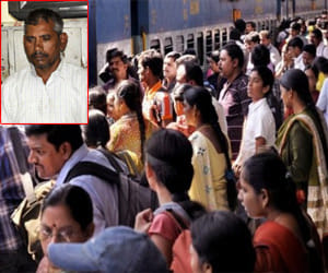 The man was targeting in trains newly married woman