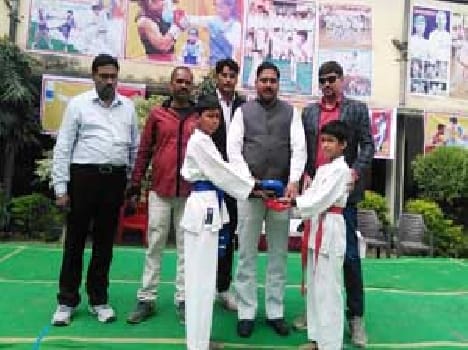 Shyam  first in 40 kg weight