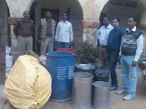 Busted in raid illicit liquor
