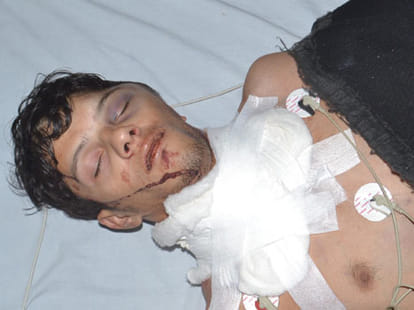 Clash between two groups in Merrut.