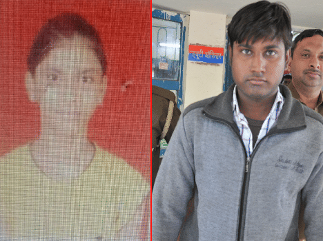 Girlfriend murdered, when she started talk to another lover.