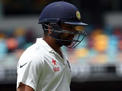 has rohit sharma played his last test match