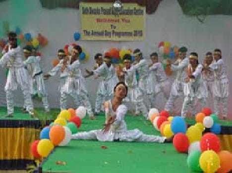 Cultural program by the children showed talent