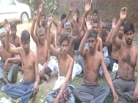 tekampur villagers want re-polling