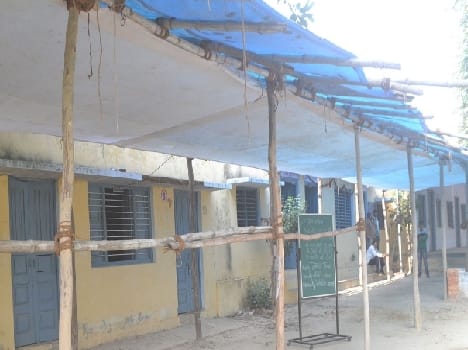 for polling in nidholikala block, water proof tent prepared