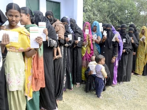 Voters showed enthusiasm turnout 81 per cent