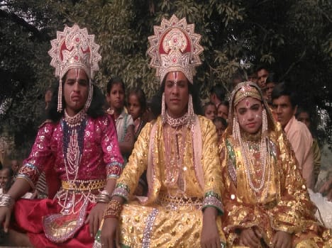 Shiva came in Bamrauli Procession procession