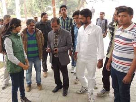 After examining the credentials received