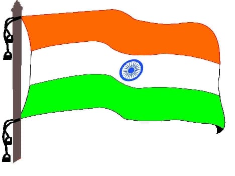 scout learnt how the proper way to host the nation flag