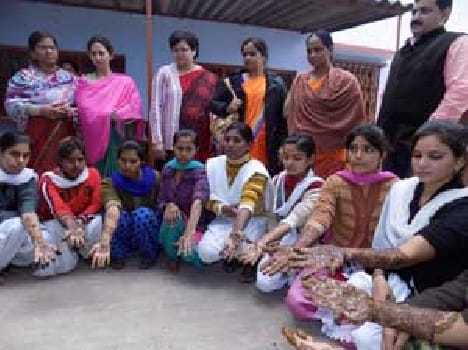 Mehndi competition in moonlight Marie stake