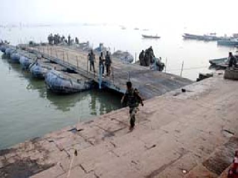 The forum brought dashashwamedh ghat Bansasur pier platform