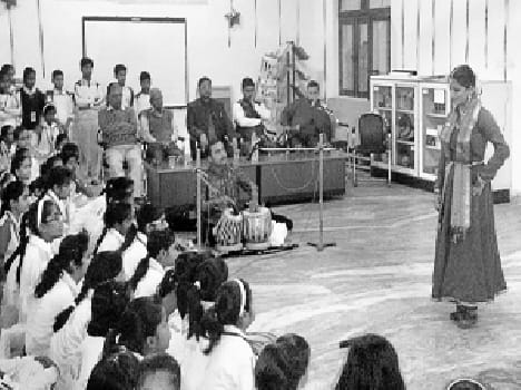 Classical dance taught tricks