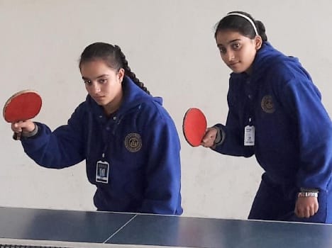 aarushi kumkum in national table tennis team.