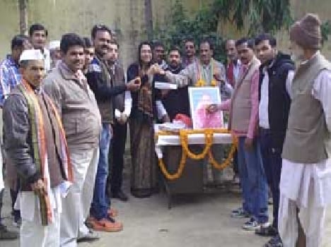 Congress leaders Sonia Gandhi's birthday celebrated