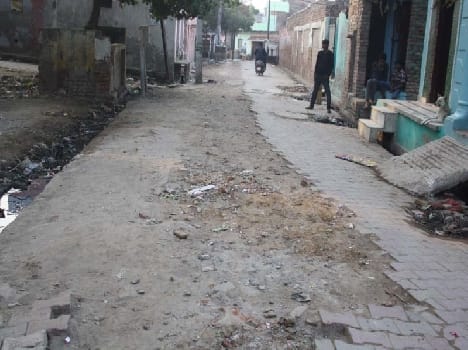 Year after the repair of roads