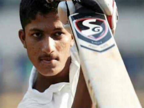 17 Year old Arman Jaffer creates history at the Cooch Behar Trophy