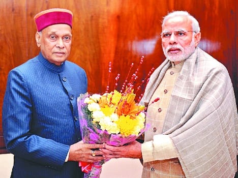 pm narendra modi visit to himachal in january 2016.