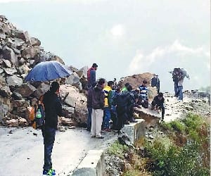 road damage