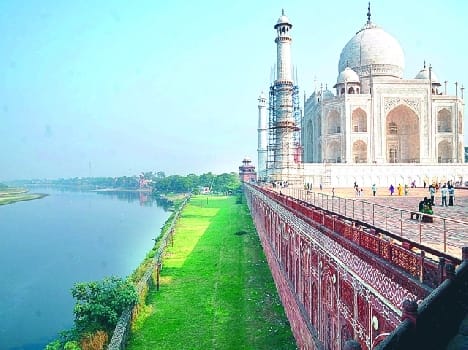 taj: nither cleaning, nor wall making