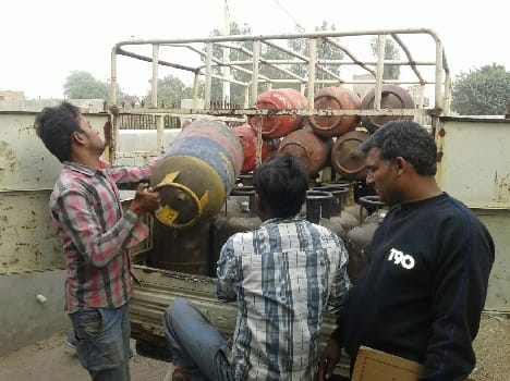 gas celender theft case: domestic gas gone to commercial gas cilender