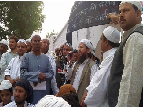  Muslims expressed outrage after Friday prayers