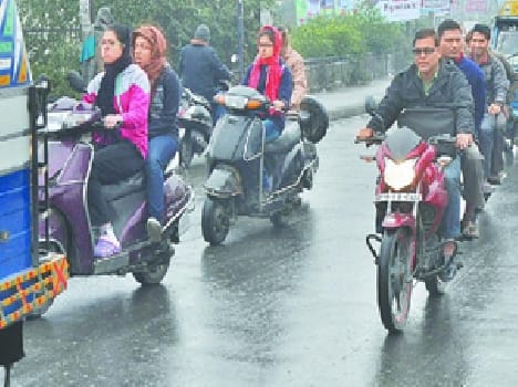 Drizzle changed weather patterns, increased coolness