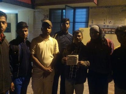 Shia College players got beaten by KKC players.