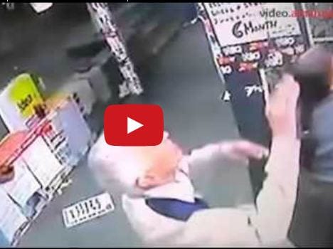 old husband wife  brutally beaten video viral