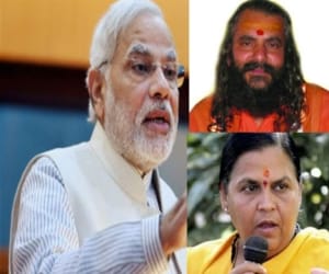 swami narendranand saraswati angry with uma bharti.