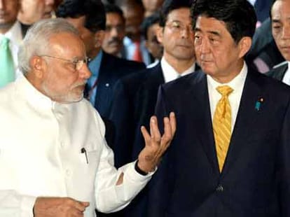 what did prime minister narendra modi from shnizo abe