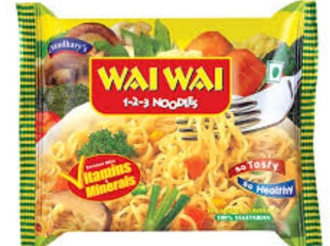 wai wai noodles sample fails test