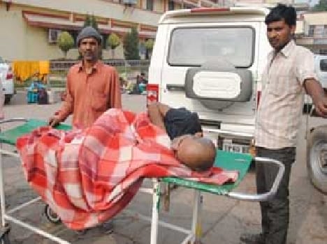 The strike junior doctors also third in the BHU patients so abysmal