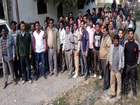 The lockout warning personnel Dudhwa again