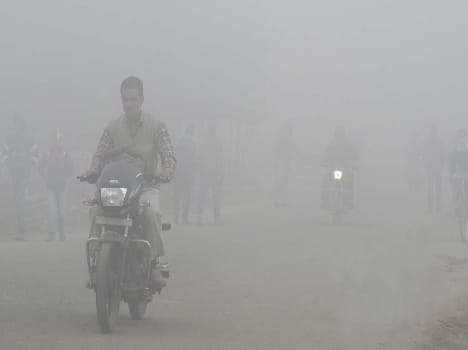 District for the second day Continued outbreaks of cold