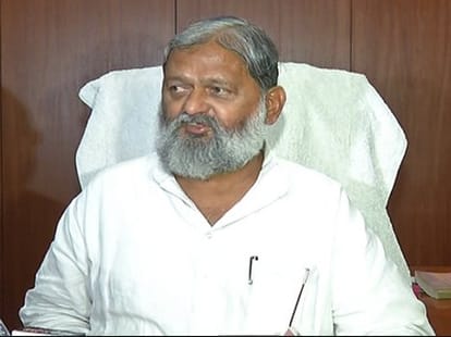 haryana minister anil vij oppose cow cess on liquor tax